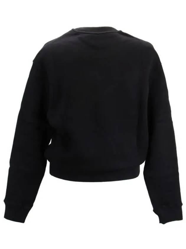 Fox Cotton Sweatshirt Black - MAISON KITSUNE - BALAAN 4