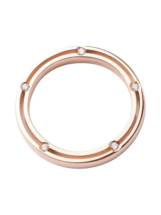 Pink gold dieside diamond ring No 7 33670 - DAMIANI - BALAAN 3