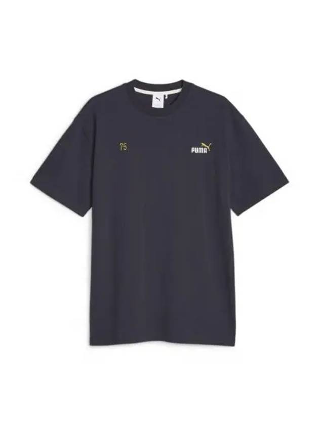 Number One Logo Celebration Short Sleeve T-Shirt Navy - PUMA - BALAAN 2