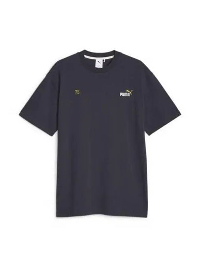 Number One Logo Celebration Short Sleeve T-Shirt Navy - PUMA - BALAAN 2