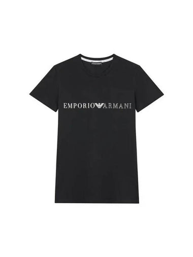 UNDERWEAR Men s Short Sleeve Easy Logo T Shirt Black 271231 - EMPORIO ARMANI - BALAAN 1