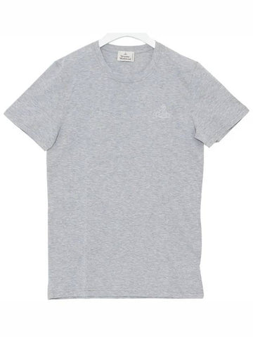 Logo Short Sleeve T-Shirt 2 Pack Grey - VIVIENNE WESTWOOD - BALAAN 1