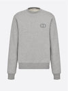 CD Icon Cotton Sweatshirt Grey - DIOR - BALAAN 2