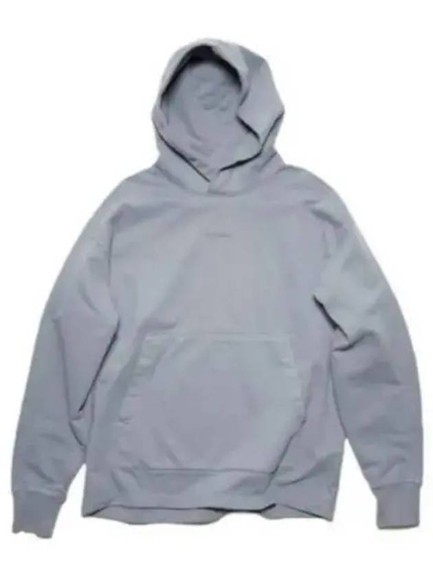 Logo Loose Fit Hoodie Oyster Grey - ACNE STUDIOS - BALAAN 2