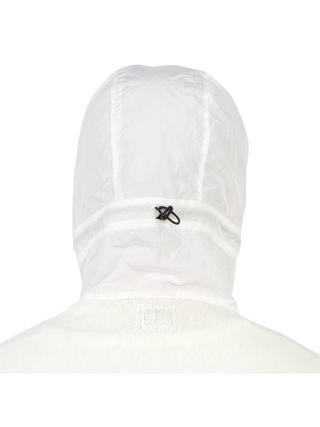 Men's Cotton Mixed Zip-Up Hoodie White - CP COMPANY - BALAAN 11