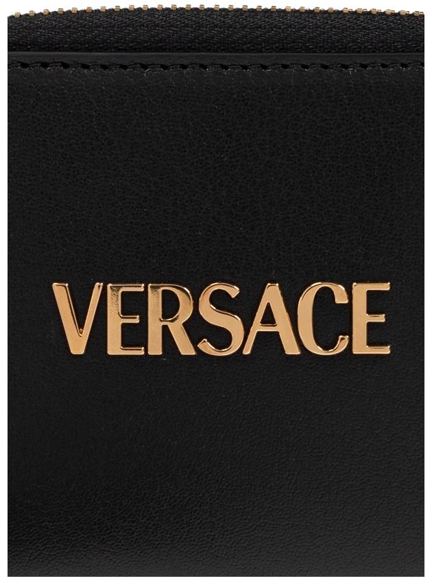 Versace Leather Wallet, Women's, Black - VERSACE - BALAAN 5