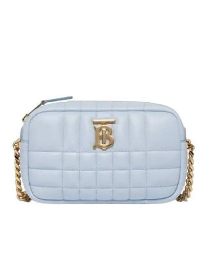 Quilted Mini Lola Camera Cross Bag Light Blue - BURBERRY - BALAAN 2