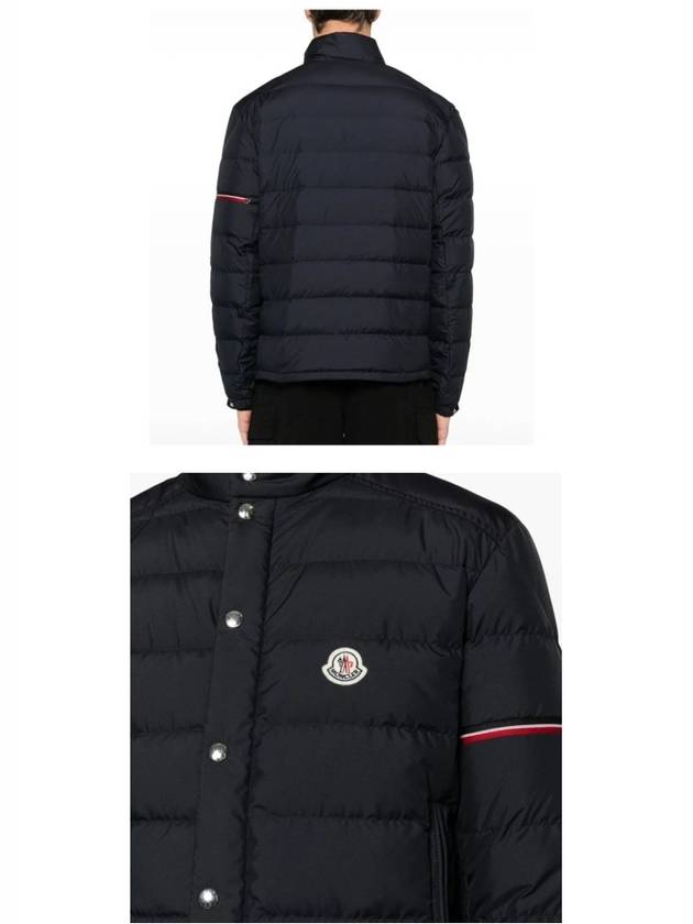 Colomb Short Down Padding Night Blue - MONCLER - BALAAN 6