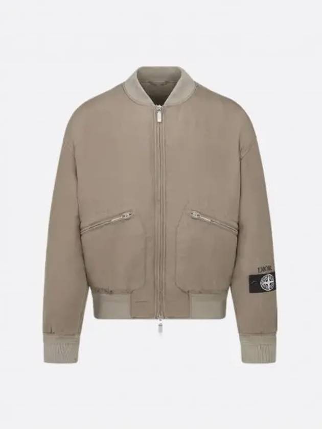 x Stone Island Bomber Jacket Brown - DIOR - BALAAN 2