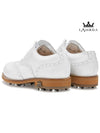 Lambda Classic Golf Shoes Monza V5 All White - LAMBDA - BALAAN 4