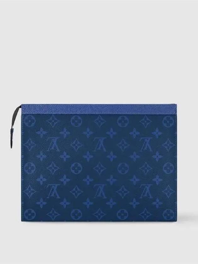 Pochette Voyage Pouch Bag Blue - LOUIS VUITTON - BALAAN 5