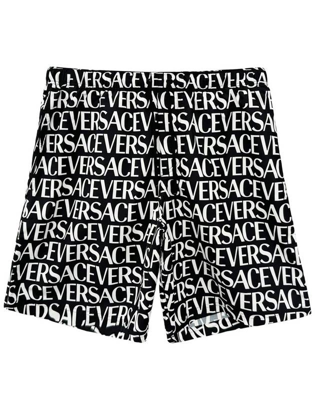 23FW logo print swim pants shorts 1002517 5B040 - VERSACE - BALAAN 1