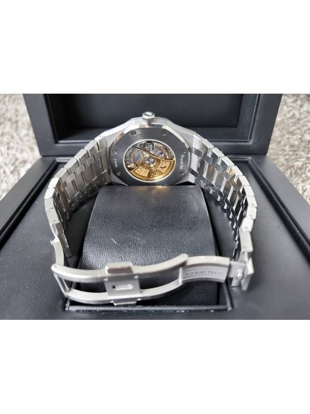 Steel white plate 15400 18 years - AUDEMARS PIGUET - BALAAN 8