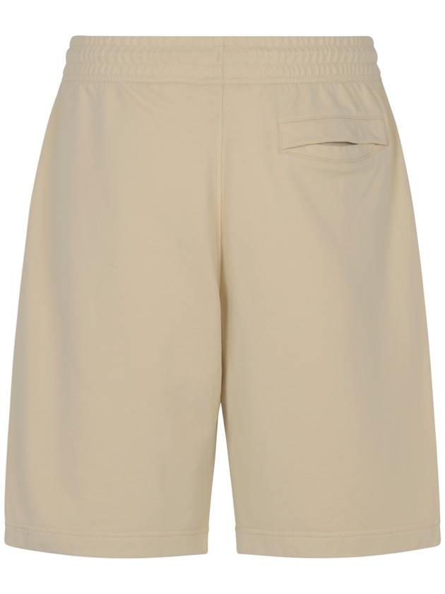 Bold Fox Head Patch Oversized Jog Shorts Beige - MAISON KITSUNE - BALAAN 3