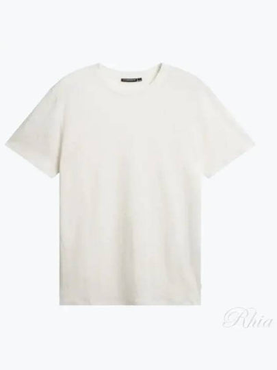 COMA LINEN TEE FMJT10416 A003 Men's Coma Linen Tee - J.LINDEBERG - BALAAN 2