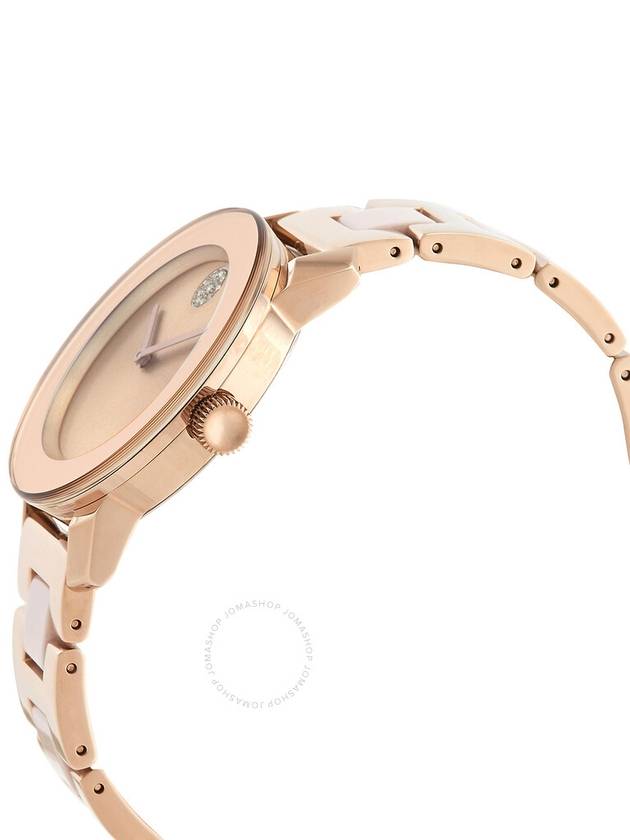 Movado Bold Quartz Pink Dial Ladies Watch 3600799 - MOVADO - BALAAN 2