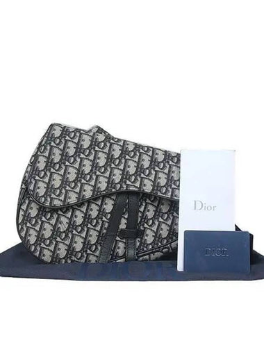 1ADPO093YKY Oblique Saddle Cross Bag - DIOR - BALAAN 1