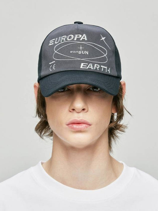 Europa 5 panel cap black - S SY - BALAAN 2