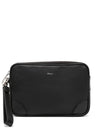 Grain Leather Bord Cross Bag Black - BALLY - BALAAN 1