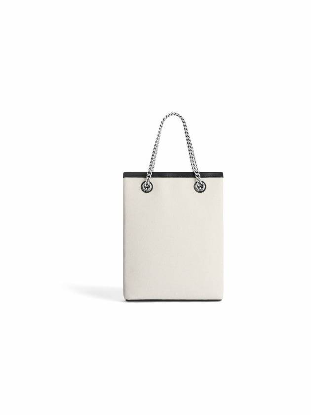 Duty Free Phone Tote Bag White - BALENCIAGA - BALAAN 6