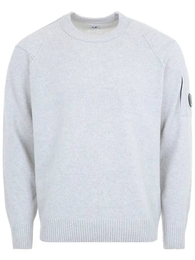 CP Company Lambswool GRS Crew Neck Knit Sweater 17CMKN047A 110149A M13 - CP COMPANY - BALAAN 3