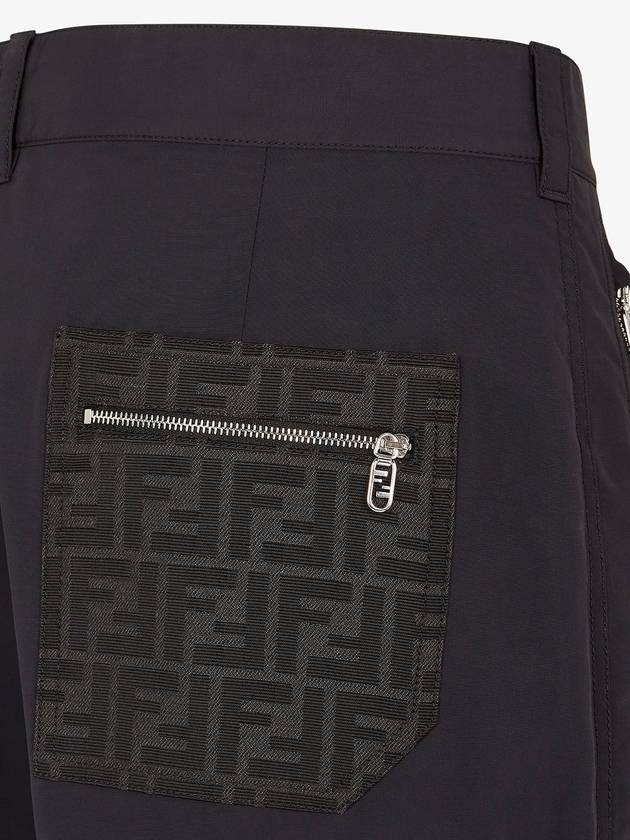 Fendi Trousers Black - FENDI - BALAAN 3