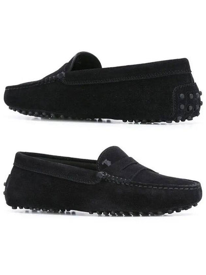 Gommino Suede Driving Shoes Black - TOD'S - BALAAN 2