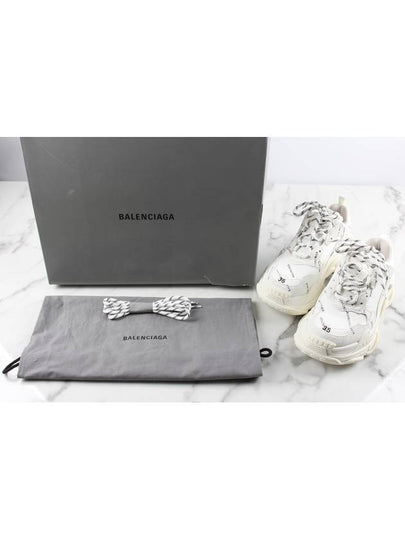 Triple S White Multi Logo 35 - BALENCIAGA - BALAAN 2