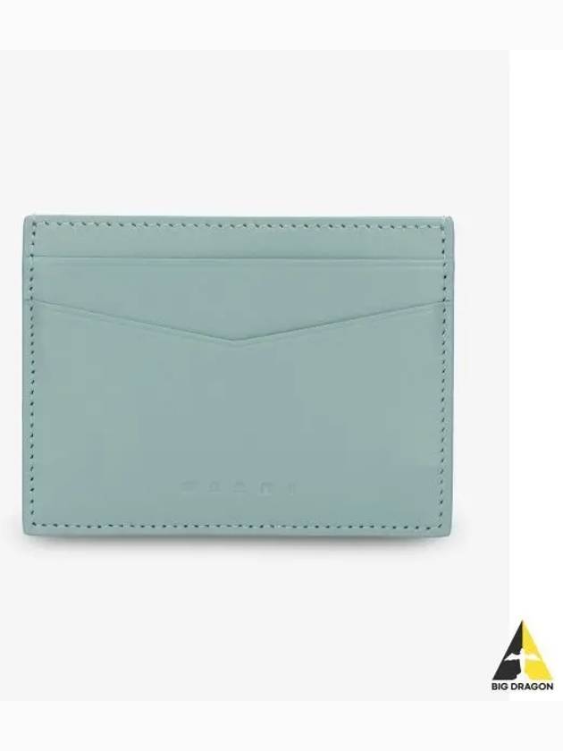 Flat Card Holder Pale Mint PFMO0102U2P529800V18 - MARNI - BALAAN 2