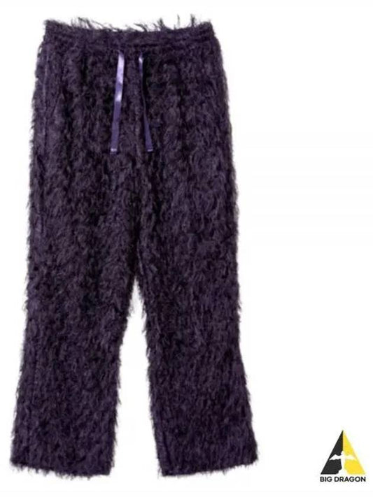 String Easy Pant PER Argyle Fringe Jq PURPLE NS122 Pants - NEEDLES - BALAAN 1