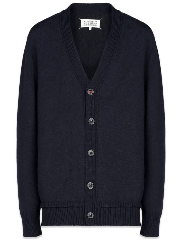 Elbow Patch Cardigan Navy - MAISON MARGIELA - BALAAN 2