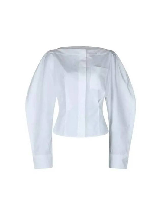 La Chemise Barco Shirt White - JACQUEMUS - BALAAN 2