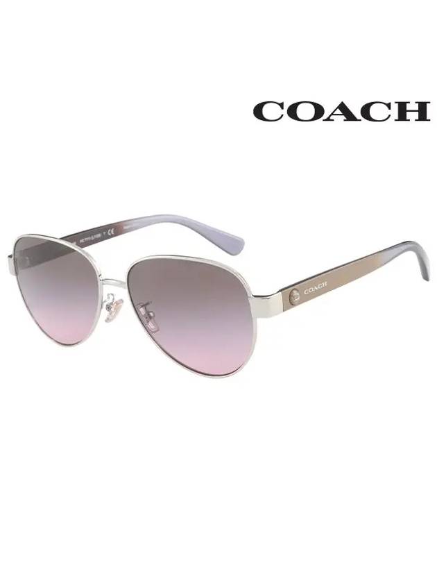 Eyewear Boeing Sunglasses Dark Grey - COACH - BALAAN 3