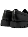 Triomphe Chain Polished Bull Margaret Loafers Black - CELINE - BALAAN 7