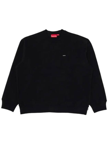 Small Box Crewneck Sweatshirt Black - SUPREME - BALAAN 1