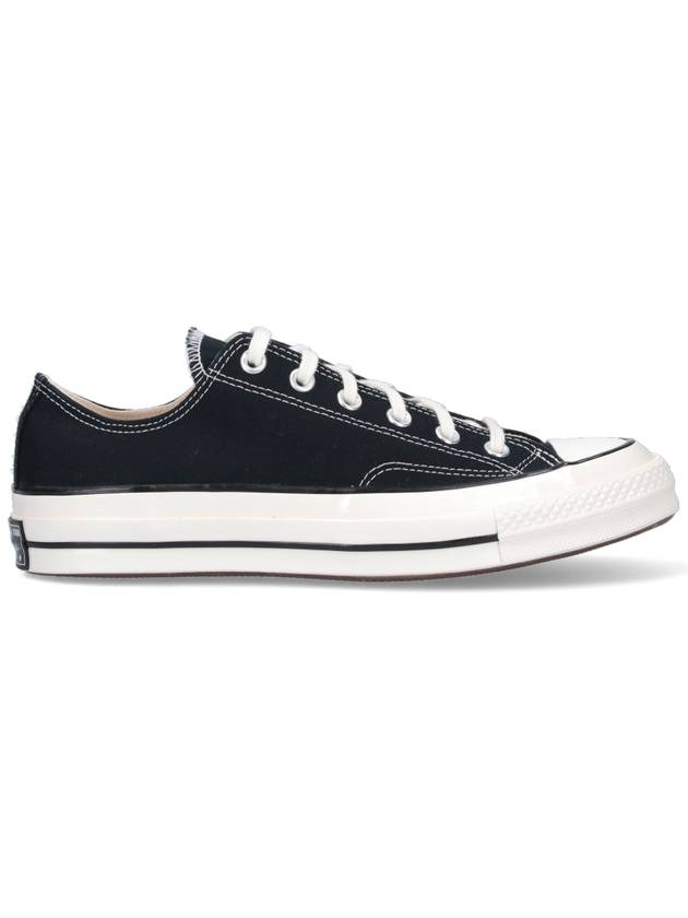 Chuck Taylor 70 All Star Canvas Low Top Sneakers Black - CONVERSE - BALAAN 2