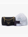 Saffiano Chain Cross Bag Black - PRADA - BALAAN 4