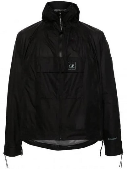 Metropolis Series Pertex Bloom Hooded Jacket Black - CP COMPANY - BALAAN 2