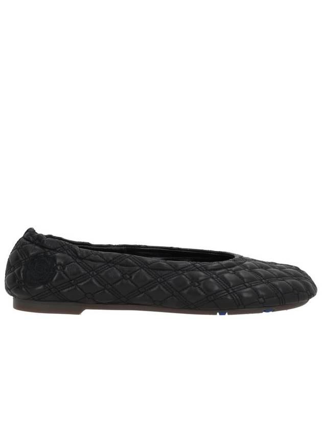 Quilted Leather Ballerinas Black - BURBERRY - BALAAN 6