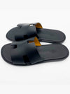 Izmir Sandal Calfskin & Noir - HERMES - BALAAN 5