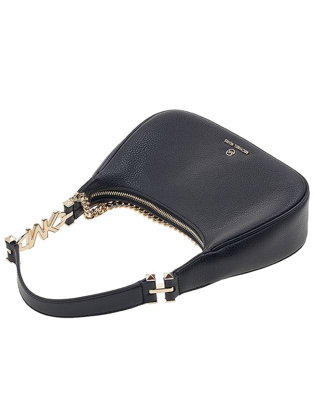 Piper Small Pebbled Leather Shoulder Bag Black - MICHAEL KORS - BALAAN 5