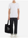 Baby Fox Patch Pocket Short Sleeve T-Shirt White - MAISON KITSUNE - BALAAN 4