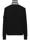 Padded Cotton Cardigan Black - MONCLER - BALAAN 3