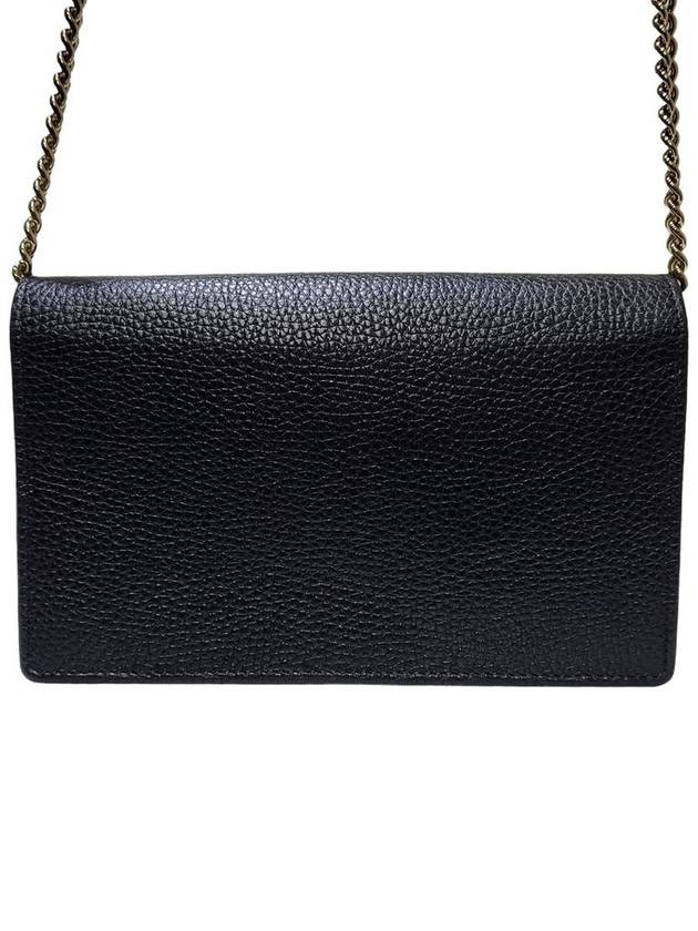 Women s 598211 GG Interlocking Black Soho Chain Cross Bag - GUCCI - BALAAN 3