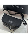 GG Fabric Waist Bag Black - GUCCI - BALAAN 2