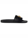 Men's Medusa Biggie Slippers Black - VERSACE - BALAAN 2