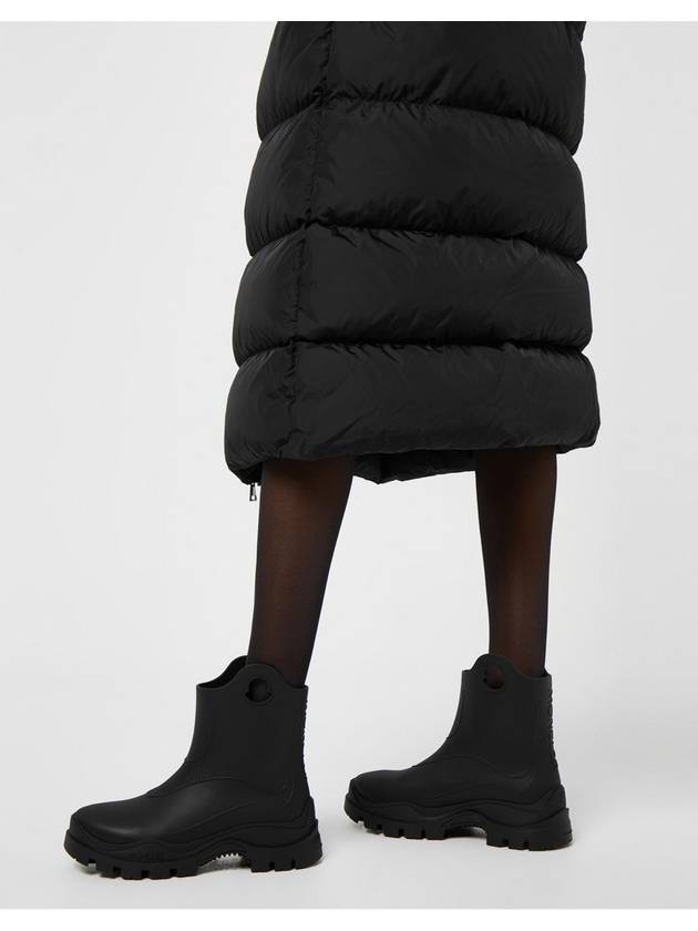 Misty Elastodien Rain Boots Black - MONCLER - BALAAN 7