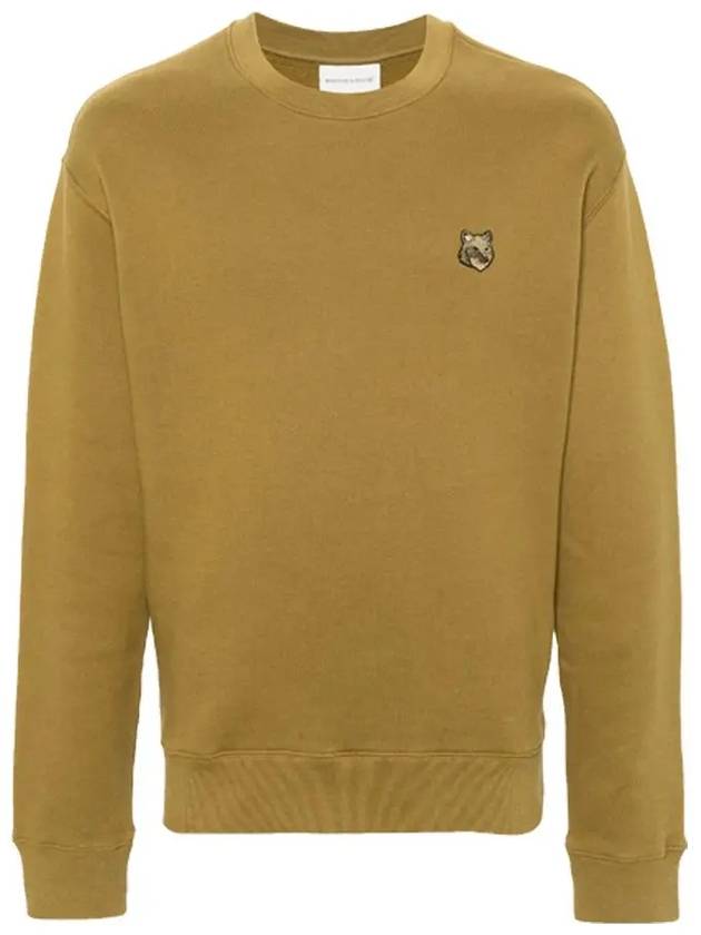 Maison Kitsune Bold Fox Head Patch Men s Brushed Sweatshirt MM00316 P358 - POLO RALPH LAUREN - BALAAN 2