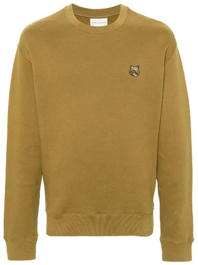 Maison Kitsune Bold Fox Head Patch Men s Brushed Sweatshirt MM00316 P358 - POLO RALPH LAUREN - BALAAN 2