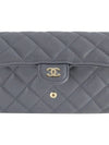 Classic Caviar Long Wallet Gray AP0241 B10583 NR652 - CHANEL - BALAAN 3